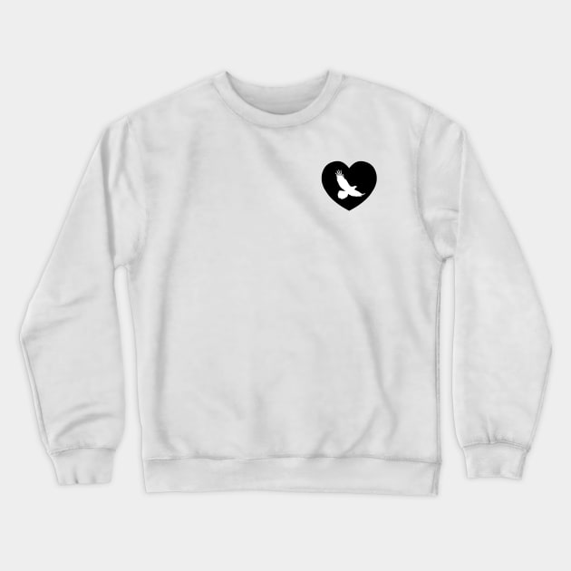Eagle Love | I Heart... Crewneck Sweatshirt by gillianembers